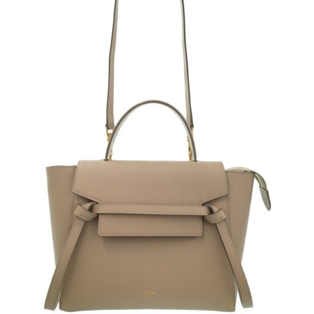 Celine Belt Bag 2way Crossbody Calfskin Leather